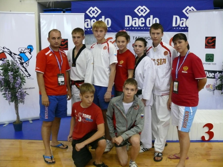 Рязанцы завоевали семь медалей 9th Israel Taekwondo Open Championships