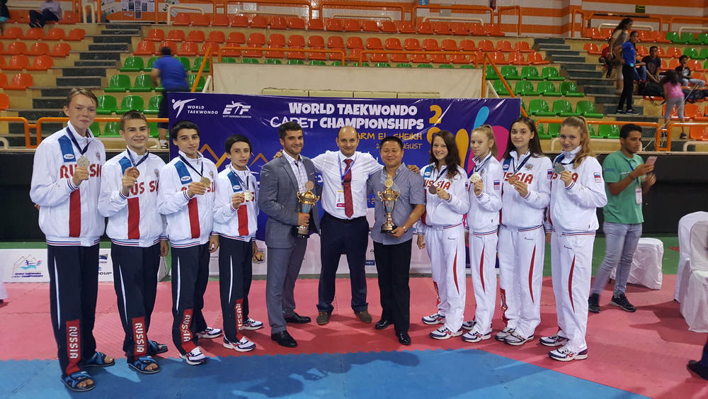 Юношеская сборная России вошла в тройку сильнейших на первенстве мира в Египте