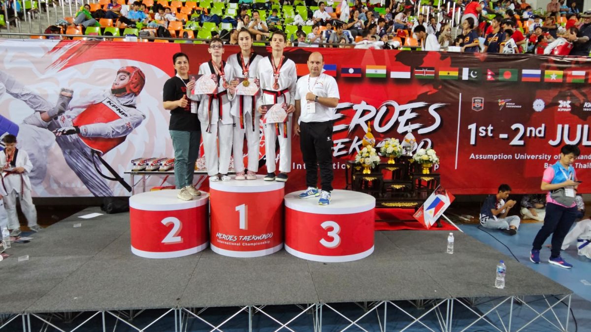 В городе Бангкок (Таиланд), 1-2 июля 2023 года, на 6-ом международном турнире «НЕRОЕS ТАЕКWОNDО»  Рязанцы завоевали золото, серебро и бронзу.